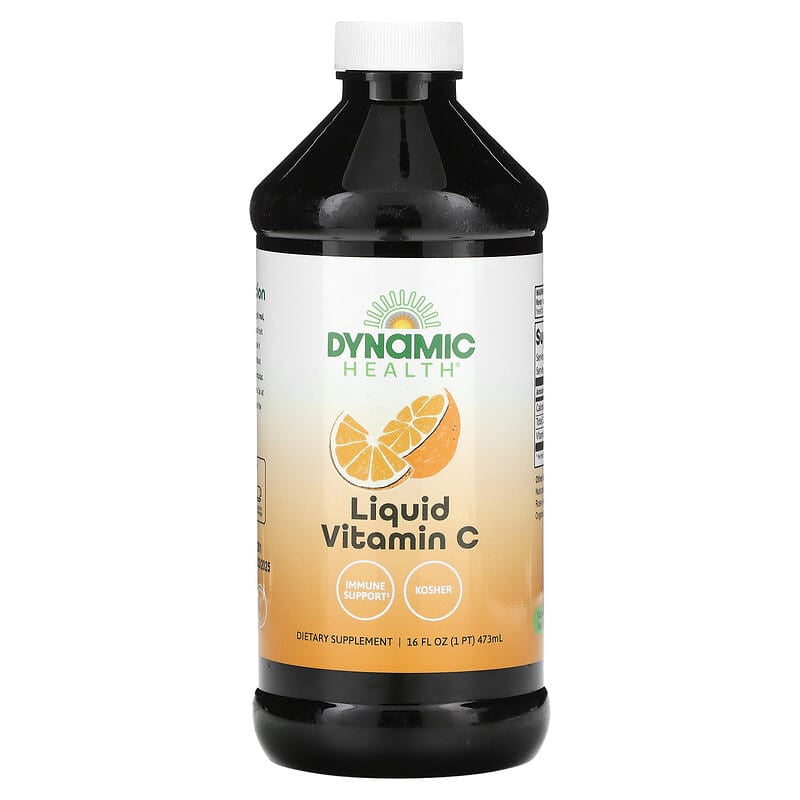 Dynamic Health Liquid Vitamin C 1000 Mg, 16 Oz